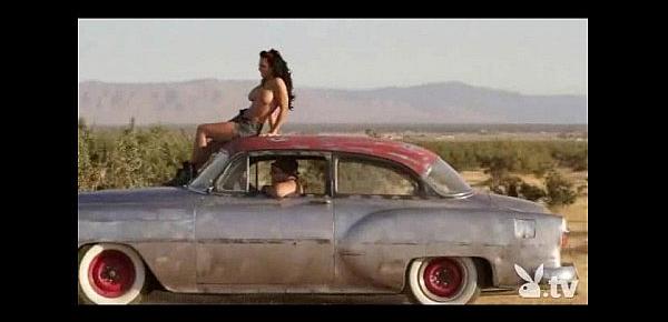  Crazy Nude Girls Car Surfing!